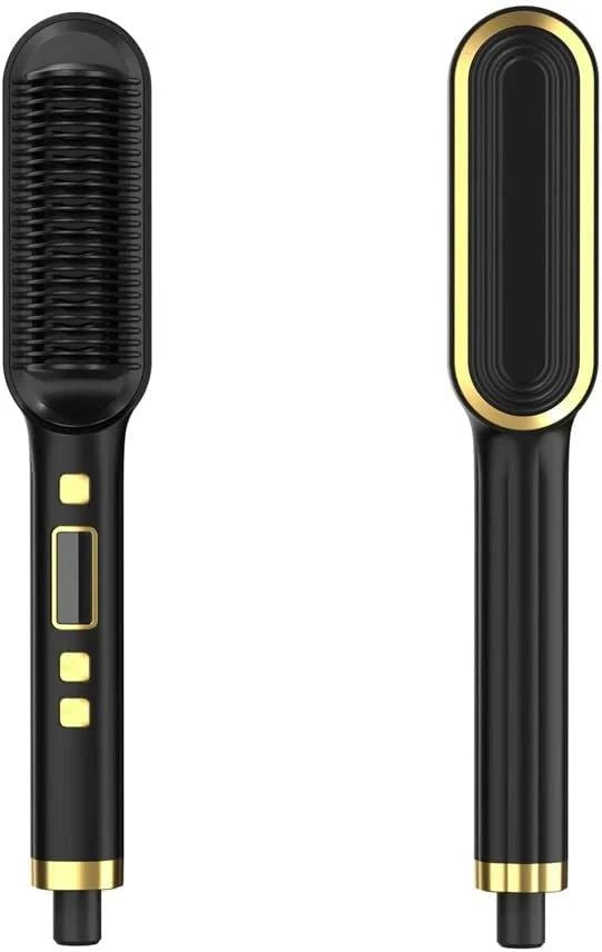 Electric Hair Straightener Brush فرشاة كهربائية لفرد الشعر