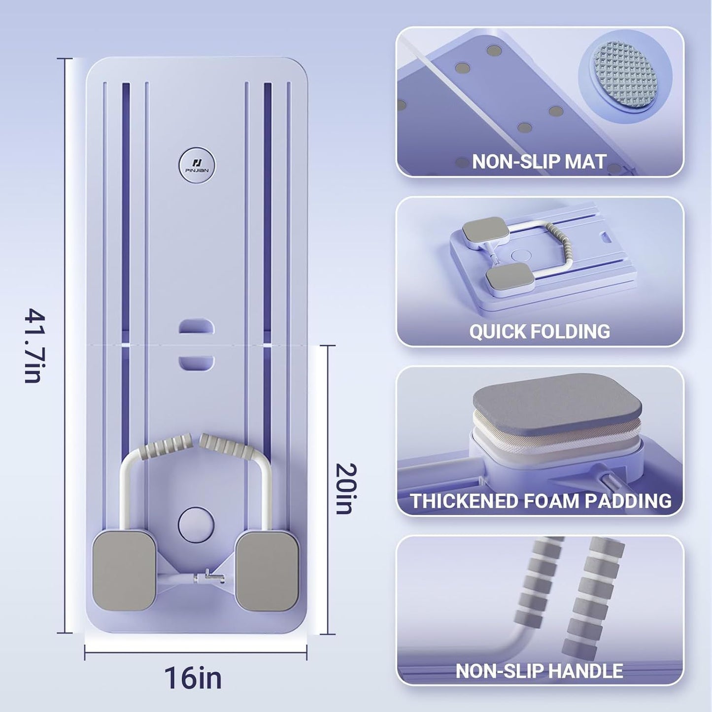 Multi-Functional Pilates Board for Home Fitness & Core Training