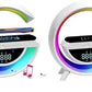 Digital Led Wireless Charger Speaker    سماعة شحن لاسلكي رقمية مزودة بشاشة LED