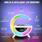 Digital Led Wireless Charger Speaker    سماعة شحن لاسلكي رقمية مزودة بشاشة LED