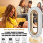 Elegant Crystal Touch Lamp with USB Recharge & Dimmable LED Light