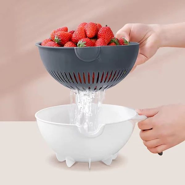 All-in-One Vegetable Slicer for Quick & Easy Prep  قطاعة خضروات شاملة لتحضير الطعام بسرعة وسهولة