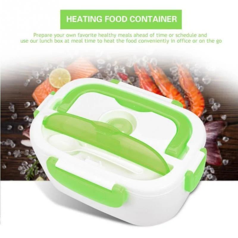 Travel-Friendly Electric Food Heater Box    صندوق تسخين طعام كهربائي مناسب للسفر