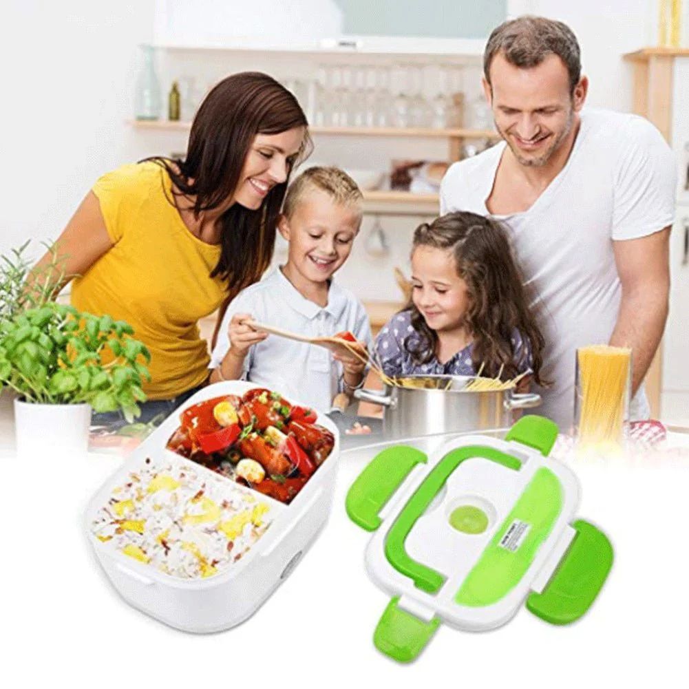 Travel-Friendly Electric Food Heater Box    صندوق تسخين طعام كهربائي مناسب للسفر