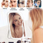 Smart Touch LED Makeup Mirror    بإضاءة LED قابلة للشحن والتعديل